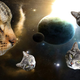 Illustration for article titled My God, Its Full Of Cats! The Very Best Artwork Of Cats In Space